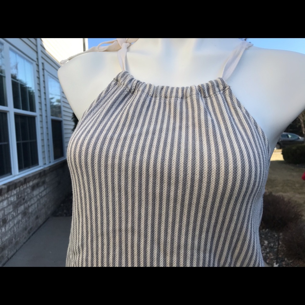 ❤️🌈🍀Madewell striped tie tank - Picture 7 of 9